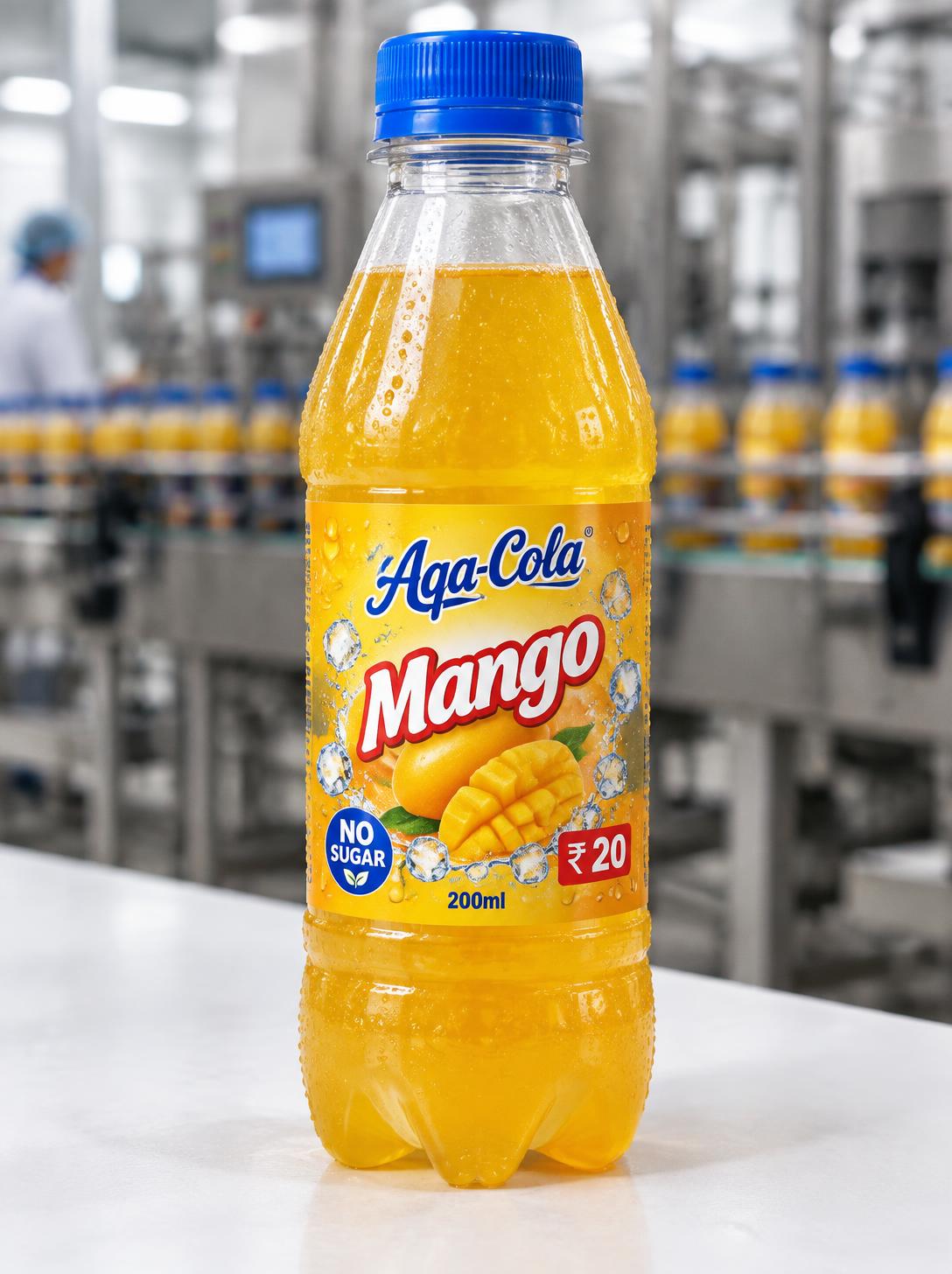 AQA COLA Aqa Cola Mango bottle